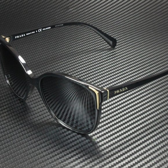 Prada Women's Black and Grey Sunglasses! - Picture 1 of 4